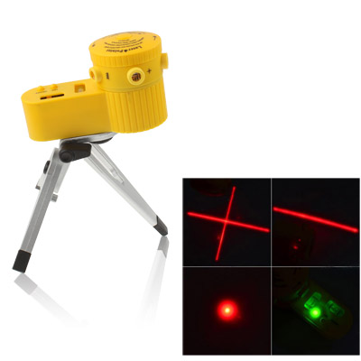 8-Function Laser Level Leveler with Tripod (LV-06) - Click Image to Close